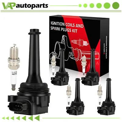 5 For 2003-2006 Volvo XC90 2.5L L5 Ignition Coil & Spark Plug • $64.99