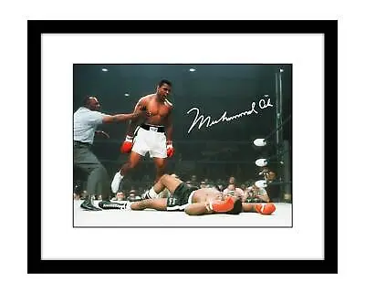 Muhammad Ali 8x10 Signed Photo Print 1960's Vs Sonny Liston Autographed Boxing • $10.99