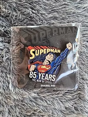 Superman 85 Years 'The Man Of Steel' Enamel Pin - Loot Crate Exclusive • $17.99