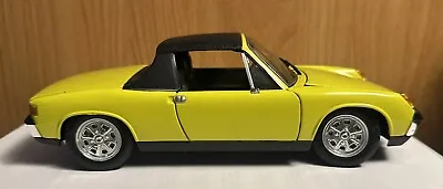 Revell Vw Porsche 914 1:18 Yellow Metal Model • $89.99