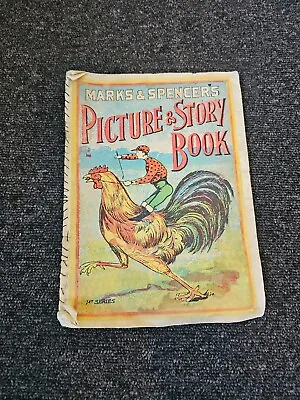  Vintage Marks & Spencer Picture & Story Paper Book • £10