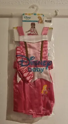 Baby Toddler Disney Sleeping Beauty Pinafore Costume Girl Fancy Dress • £7.50