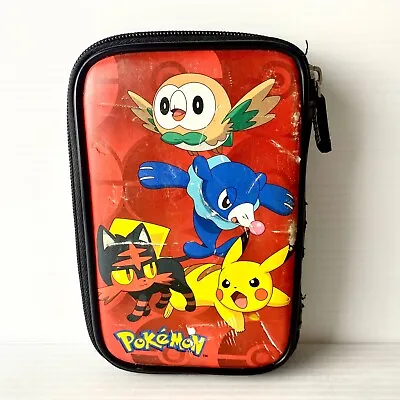 Pokemon Pikachu Litten Starters Nintendo 3DS / XL Carry Pouch Travel Case • $28.88