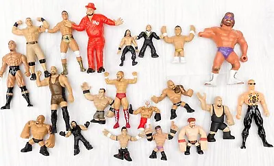 £16.99 • Buy 20 WWE MICRO MINI Figure Toy Wrestling DiBiase Rock Rey Khali Show Bryan Macho