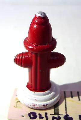 Lemax Mini Red Fire Hydrant Christmas Town City Infrastructure Figurine Resin • $5.95