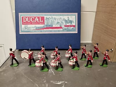 Vintage Ducal Military Figures East Surrey Regiment Band Toy Soldiers • £119.99