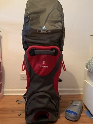 £70 • Buy Little Life Cross Country S2 Baby Toddler Backpack Carrier + Sunshade