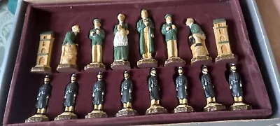 Sac Sherlock Holmes Chess Set...boxed....no Board • £99