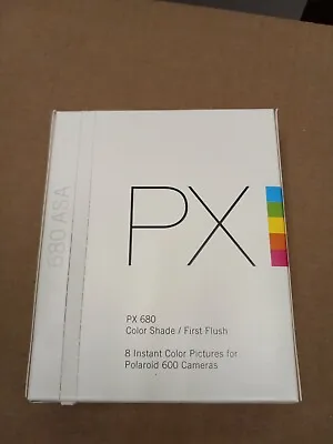 Impossible Project PX 680 ASA Polaroid Color Shade First Flush RARE UNOPENED • £38.56