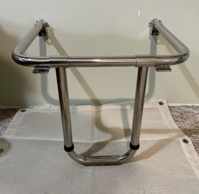 $200 • Buy Grady White **oem** Aft Flip Seat Frame / Mount - Stainless Steel #20-081