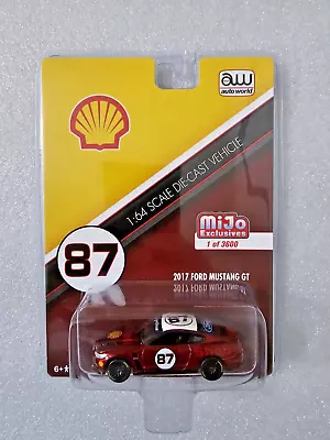 Auto World Shell 2017 Ford Mustang GT Rare VHTF Chase MiJo Exclusive • $69.99