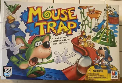 MOUSE TRAP Board Game 2005 Milton Bradley NEW Factory Sealed HASBRO  • $29.99