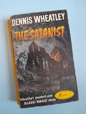 £14 • Buy Dennis Wheatley. The Satanist. A Black Magic Story. Vintage Horror Arrow...