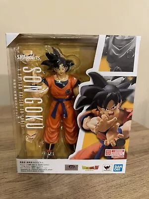 S H Figuarts Goku (Saiyan Raised On Earth) • $28
