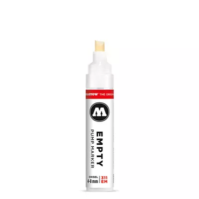 Molotow 311EM 4-8mm Chisel EMPTY Marker Graffiti Art Paint Supplies • $5.99