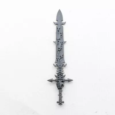 Chaos Space Marines Abaddon The Despoiler Drachnyen Sword [40K Bits] • £15