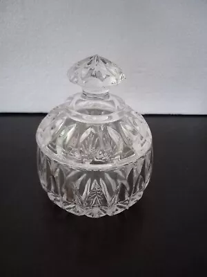 Gorham Althea Crystal Sugar Bowl Jewelry Holder • $18.80