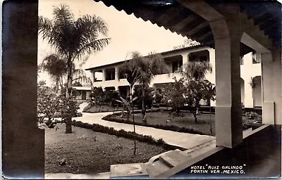 RPPC - Hotel Ruiz Galindo Fortin Veracruz Mexico - Photo Postcard - 1923 • $13.99