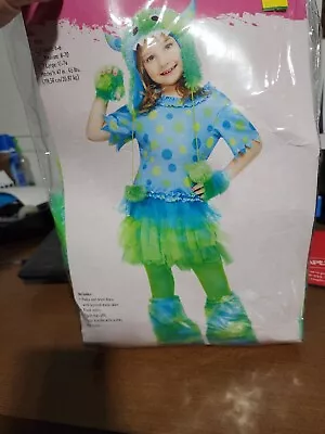 Monster Miss Costume Girl Fun World 114962 • $14.97