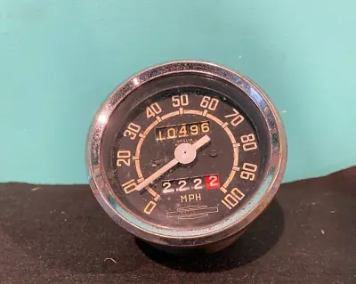 Harley Aermacchi Speedo Speedometer Veglia Borletti 100 MPH • $54.64