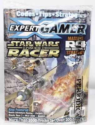 Expert Gamer Magazine June 1999 Issue #60 Star Wars Episode 1 Racer - New+ • $19.95