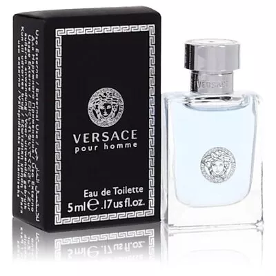 Versace Pour Homme By Versace Mini EDT .17 Oz For Men *NIB • $9.29