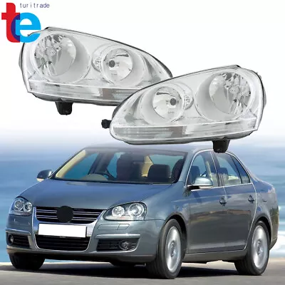 Headlight Left+Right Side For 2006-2009 Volkswagen GTI/Rabbit & 2005-2010 Jetta • $97.99