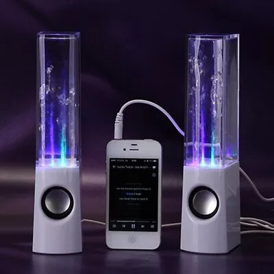 Wireless Dancing Water Speaker LED Light Fountain Speaker Home Party • $48.89