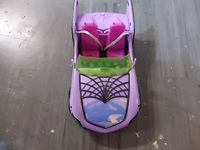 Monster High Ghoul Mobile Vehicle Purple Convertible Car With Spiderweb Details • $28