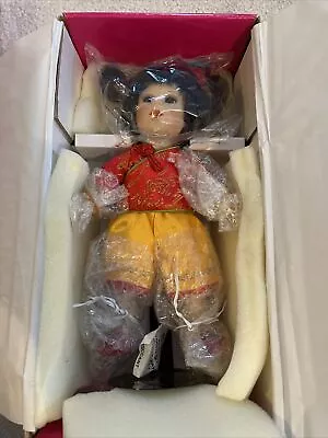 Dolls Around The World 🌎 Marie Osmond Doll  Chinese /Japanese 8 In. NIB COA • $59.99