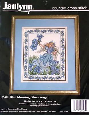 #125-125 Janlynn  Morning Glory Angel  Cross Stitch Kit • $23.35