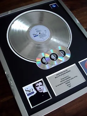 £174.99 • Buy Peter Gabriel - So Lp  - Multi Platinum Disc Record Award Album