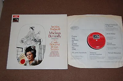 £3.50 • Buy (43) Barbirolli Lp * Madama Butterfly *  Emi/hmv Records * Asd 2453