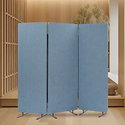 66 In 3 Panel Folding Room Divider Privacy Divider Screen Home Office Screen US • $389.49