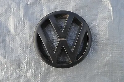 VW Golf Gti Vr6 Front Grill Badge Black 323 853 601 • $37.35