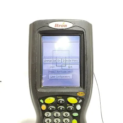 Itron FC200 Handheld Mobile Computer Utility Meter Reader W/MEMORY.NO BATTERY • $96.19