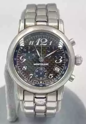 Montblanc Meisterstuck Automatic Chronograph 38mm Men's Watch 7046 #47 • $1200