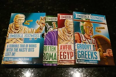 Horrible Histories Trio Of Books • £3.49