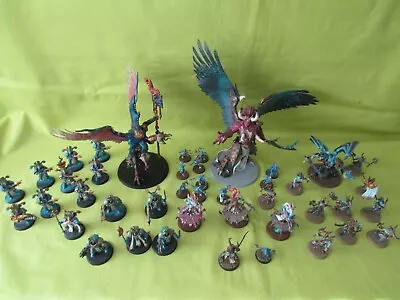 A2 Warhammer 40k Painted Chaos Thousand Sons Army - Many Units To Choose From • £14