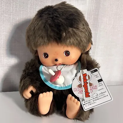 BEBICHHICHI BABY Blue Toddler Boy 10  Sekiguchi Monchhichi Monkey Doll Toy • $120