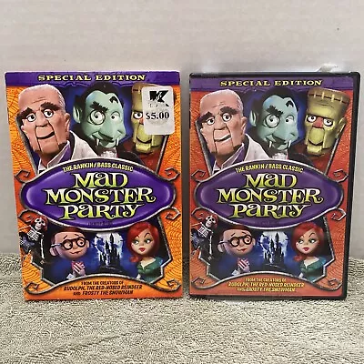 Mad Monster Party Special Edition DVD W/ Slipcover Rankin/Bass Studio Canal • $14.99