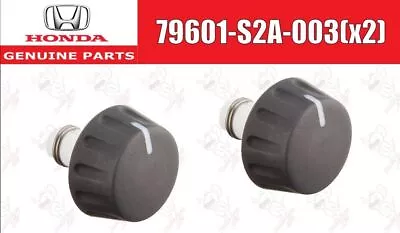 HONDA OEM KNOB DIAL HEATHER CONTROL SET 2pcs 79601-S2A-003 For S2000 • $142.35