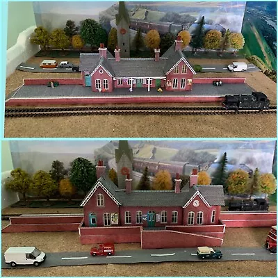 Metcalfe N Gauge~Country Station Building~Handmade Metcalfe Platform~& People • £12.99