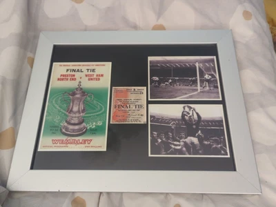 £2.50 • Buy West Ham Picture Frame Fa Cup Final 1964