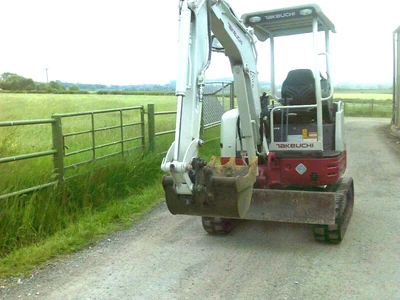 £21900 • Buy Takeuchi Mini Digger Excavator TB23R 2.5 TON
