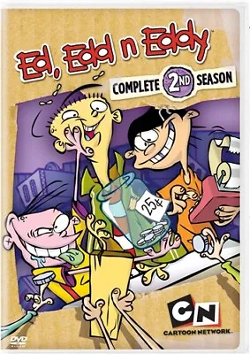 ED EDD N EDDY COMPLETE 2ND SECOND SEASON 2 New Sealed 2 DVD Set Cartoon Network • $14.97