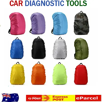 Outdoor Backpack Foldable WaterProof Rain Cover Rucksack Travel Bag 30L 40L. AT • $7.25