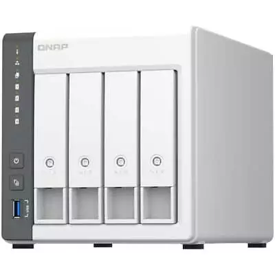 QNAP TS-433-4G 4-Bay NAS (No Disk)ARM QC 2.0Ghz 4GB 1xGbE 1x2.5 GbE 1xUSB3. • $991