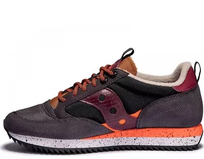 £79.99 • Buy Saucony Original Jazz 81 Men's Grey/Berry Trainers, UK 9