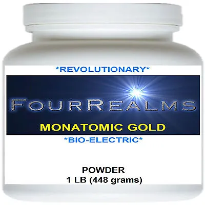 ORIGINAL POWERFUL MONATOMIC GOLD  WHITE POWDER  ORME | 448 Grams - 1lb • $469.99